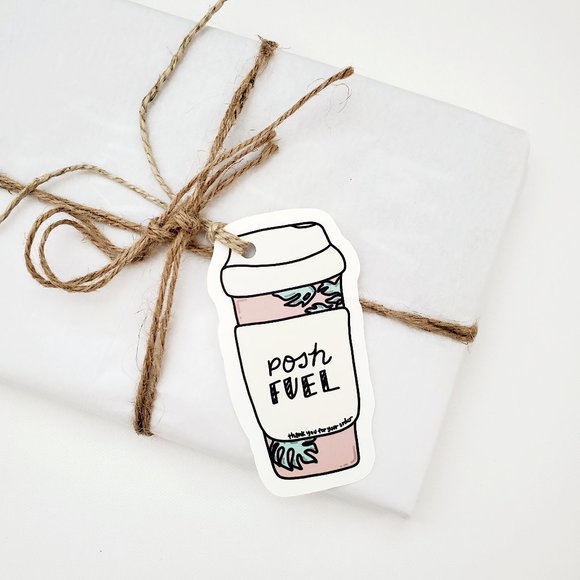 LB064 NOTE CARDS Posh Fuel Travel Coffee or Tea Mug Thank You  [Price Firm] - Picture 4 of 7